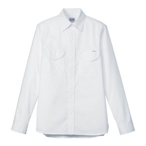 LCS46003 メンズシャンブレー長袖シャツ (2色)｜Θ シャツ・ブラウス